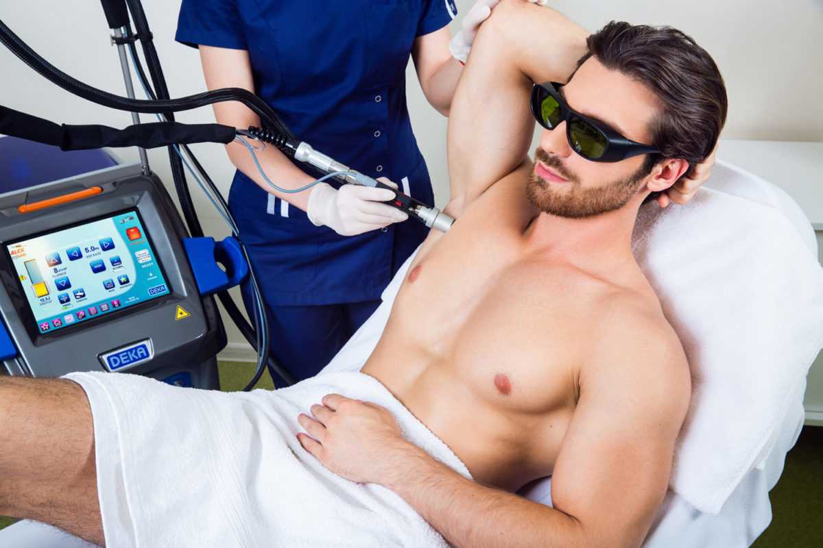 Лазерная эпиляция для мужчин: гладкая кожа без боли и раздражения