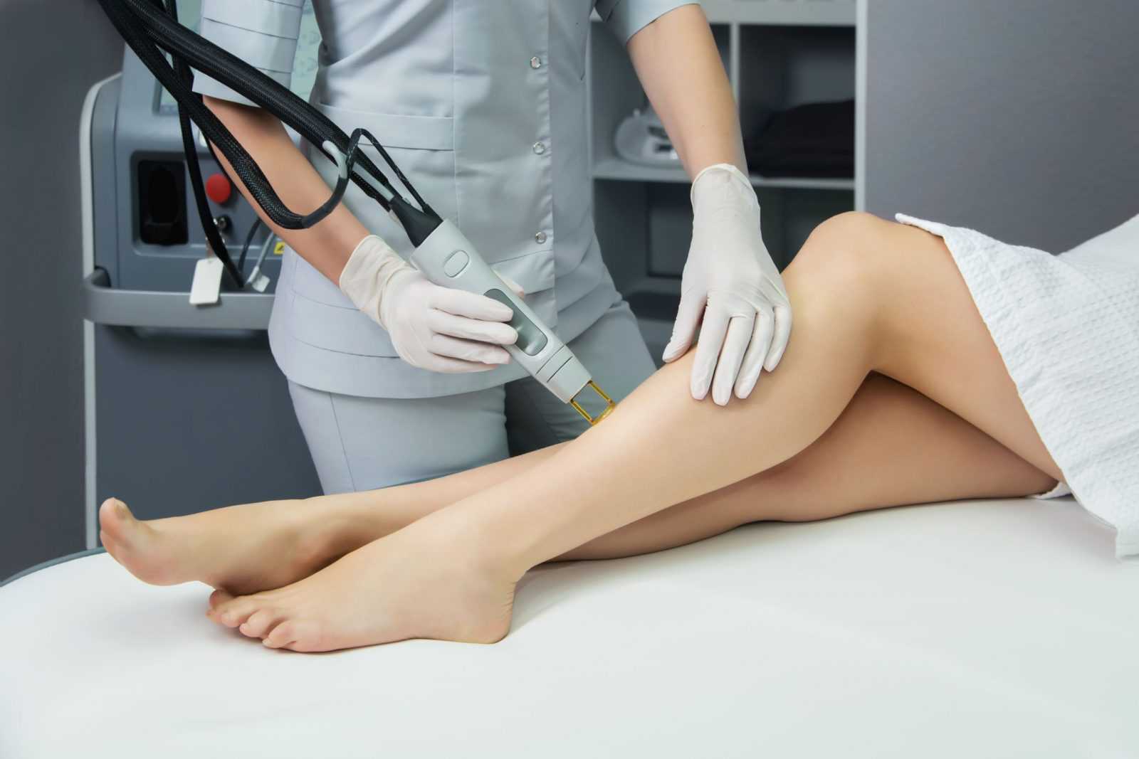 Лазерная эпиляция ног, голени, бедер: количество процедур